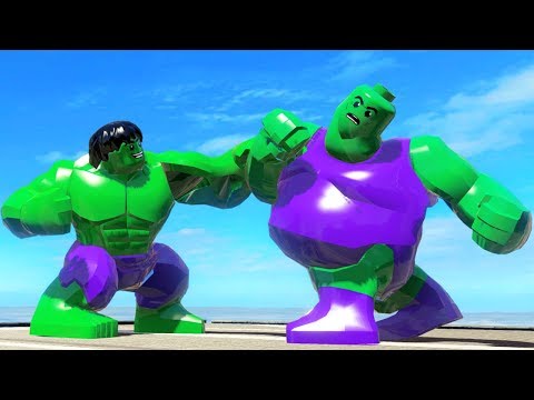 All Hulks in Lego Videogames (2013 - 2018). 