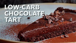 1-Min Recipe • Low-carb chocolate tart
