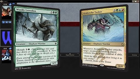 Bash Bros - Khans of Tarkir Draft #5 (Match 2, Game 3)