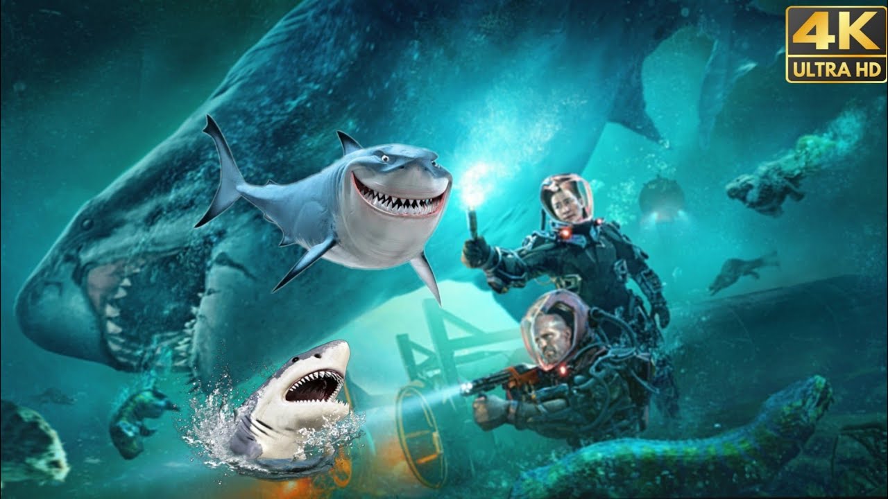 THE MEG MANEATER SARK ACTION ROLE PLAYING 4K-UHD NO COMMENTRY.
