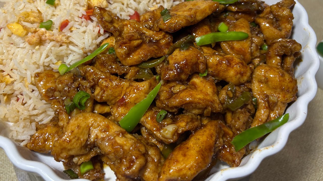 Umer Chicken Chicken Chili Dry and Egg Fried Rice Recipe | 5 Star Restaurant style ...