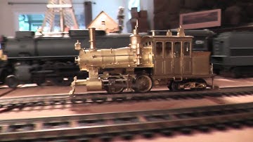 Rare HOn3 Narrow Gauge Brass 0-4-4T Forney Locomotive MTS Imports Ajin Korea 