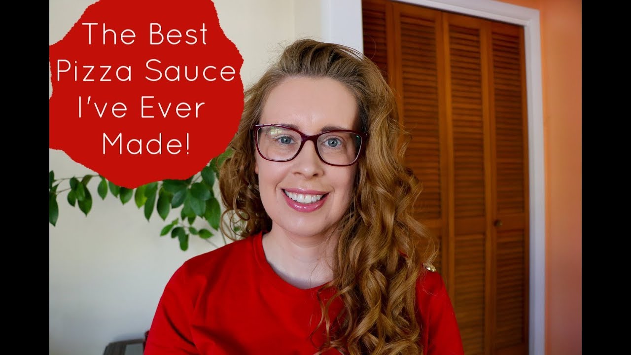 The best pizza sauce i ve ever made pizza hack part 1 youtube