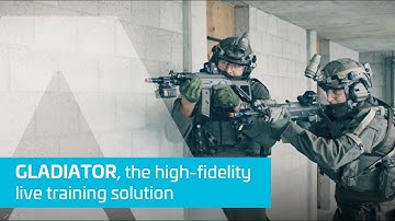 GLADIATOR, the high-fidelity live training solution - Thales