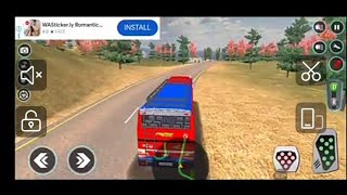 Real Bus Driving Game 🚍 | Bus Simulator Gameplay | Dangerous Roads & Smooth Controls screenshot 4