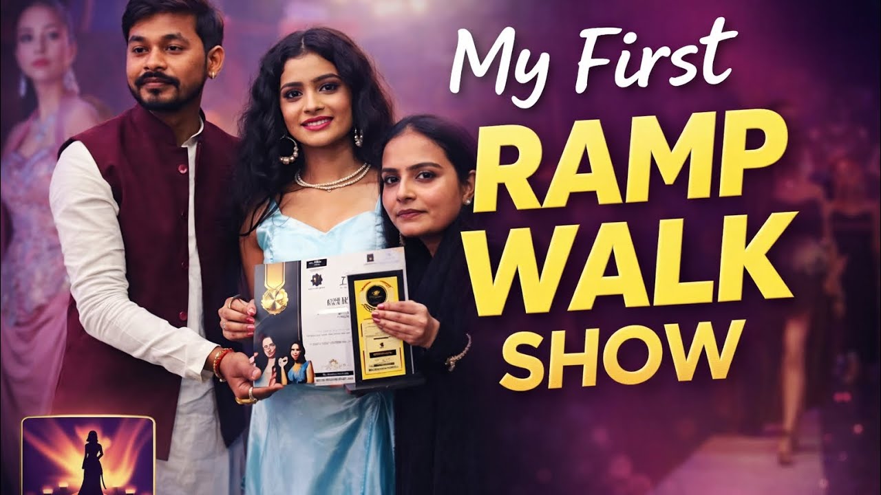 GALEXY INDIA INTERNATIONAL COUTURE WEEK WITH CHAHAT PANDEY🤍