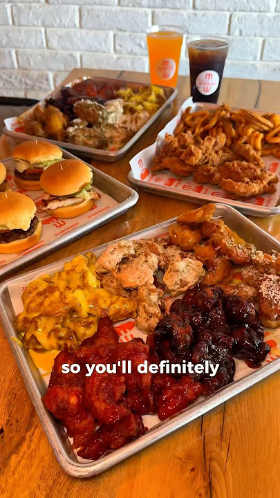 UNLIMITED wings, fries & drinks for 65 AED per person🍗😮‍💨 #offer  #dubai #uae #viralvideo