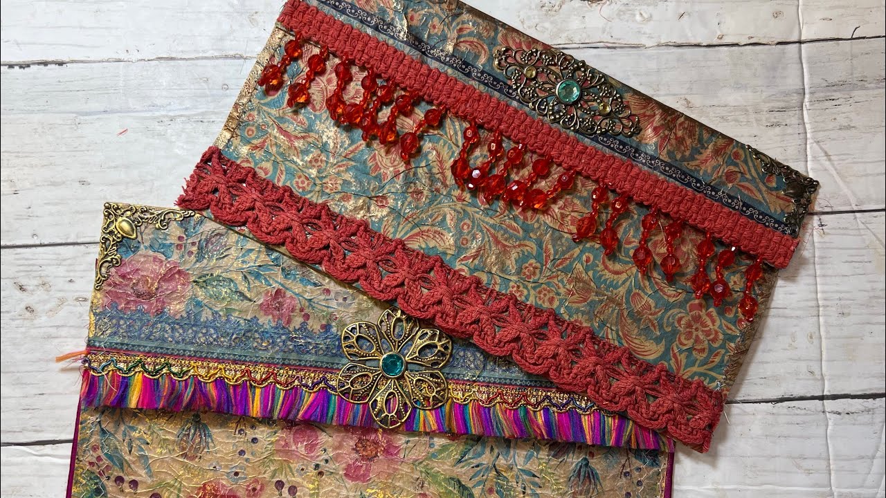 Paper and Parchment Boho Pouches