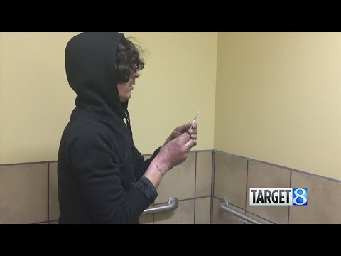 Heroin’s homeless: 20 minutes in a fast food bathroom