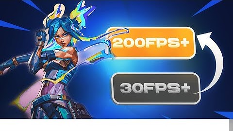 How to BOOST FPS in VALORANT! (FPS boost + Input Delay Guide) *2022*