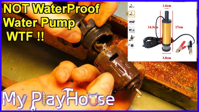 Tiny 12V Submersible Pump for Water, Oil and Diesel - 301 