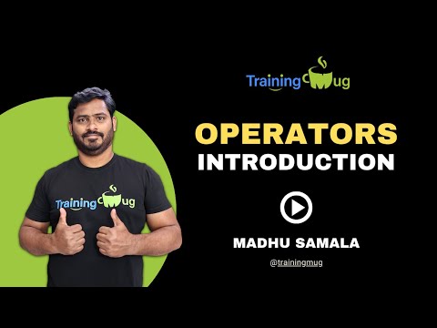 Operators: Introduction