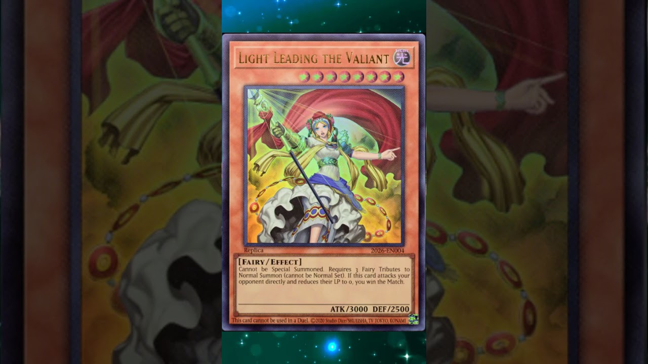 Light Leading The Valiant #yugioh #yugiohtcg #yugiohcards - YouTube