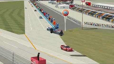 NR2002 Car In NR2003 Blowover Test