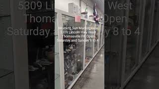 Quick tour of the consignment area at Morning Sun Marketplace Thomasville Pennsylvania 