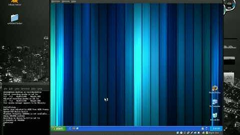 Window XP in Ubuntu Linux Virtual Machine