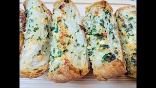 How to Make Homemade Garlic Bread, Super Easy and Delicious Recipe