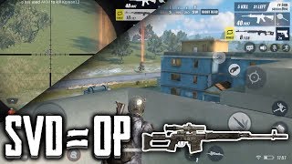SVD IS OP! | Rules Of Survival IOS Gameplay/Analysis SVD IS OP! | Rules Of Survival IOS Gameplay/Analysis