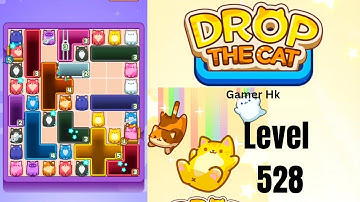 Drop The Cat Level 528 hard level Walkthrough Solution 