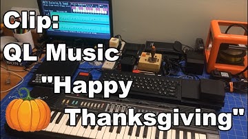 Quick Clip: Sinclair QL Playing a Nursery Rhyme