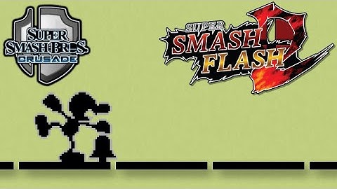 SSF2 vs SSBC Comparison - Mr. Game & Watch