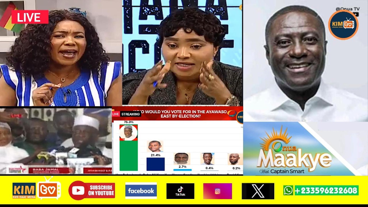 CAPTAIN SMART WITH ONUA MAAKYE LIVE ON KUSI ISAAC MEDIA /04/03/2026