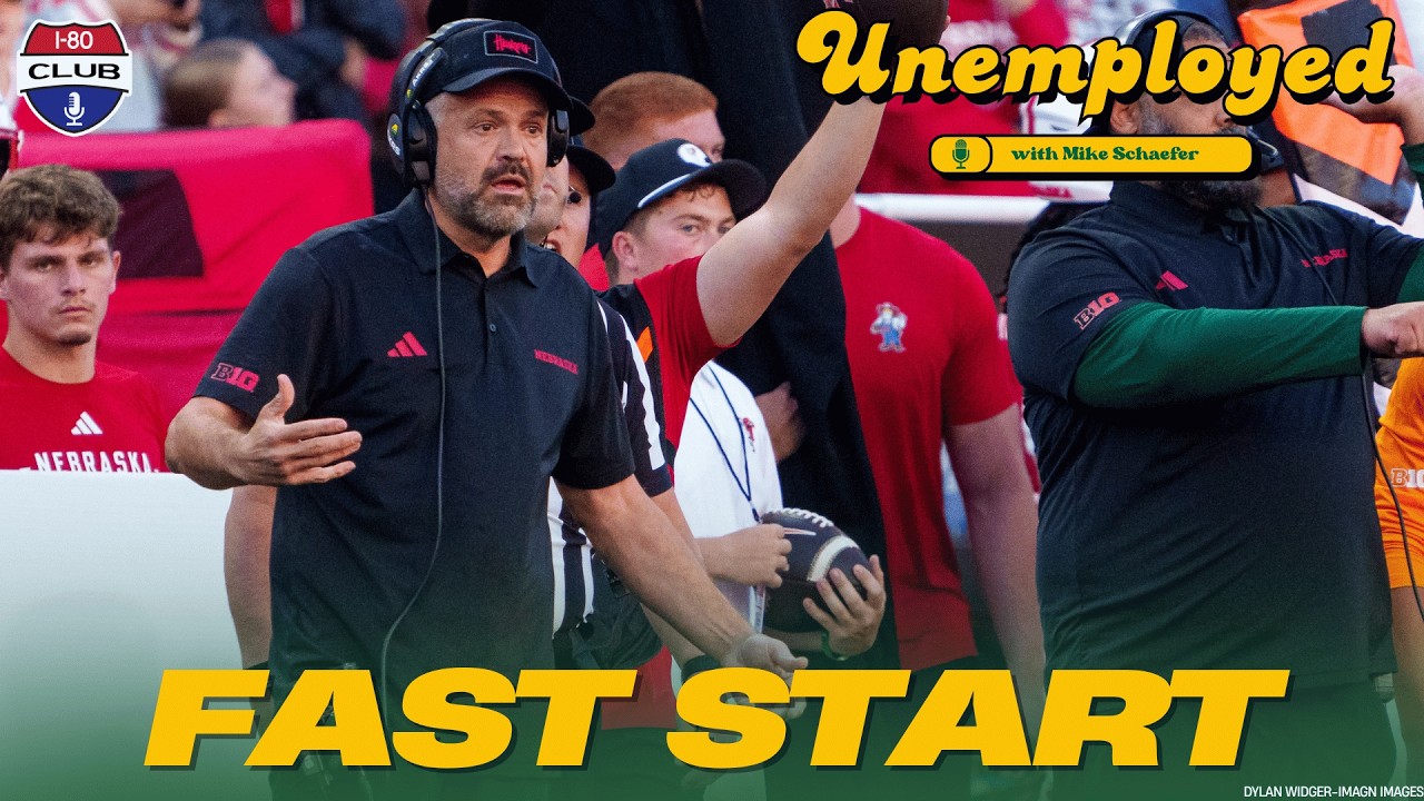 Tim Verghese Talks Nebraska's 2-0 Start, In-Season Recruiting | Unemployed with Mike Schaefer