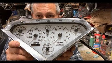 Intellitronix LED Analog Replacement Gauge Cluster for 1955-1959 Chevy Trucks installation