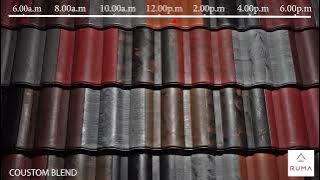 Plastic Sand Composite Roof Tiles