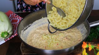 Meal that you will constantly cook. Pasta in zucchini sauce, AMAZING!