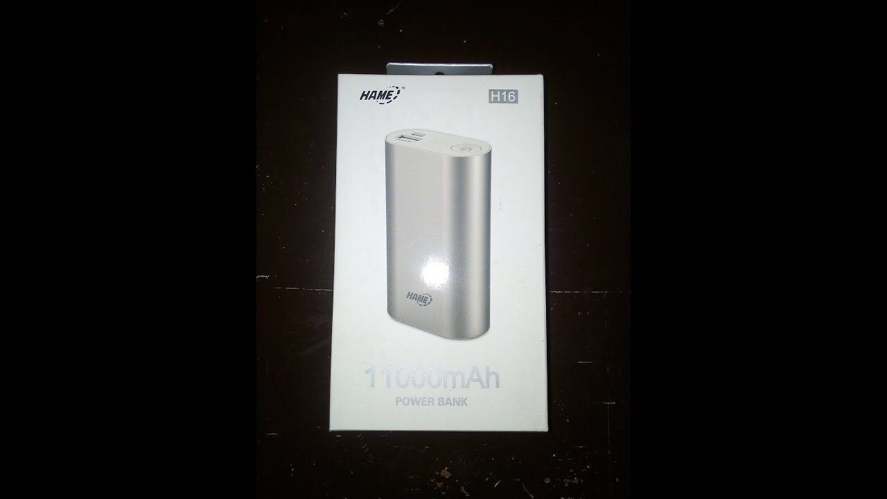 HAME H16 Power Bank Unboxing - YouTube