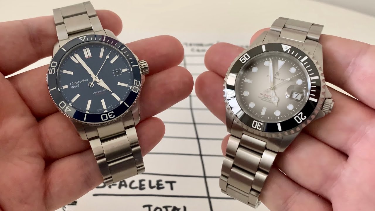 Кристофер Уорд против Штайнхарта [Trident Pro и Ocean 1] - Какой из них лучше?!