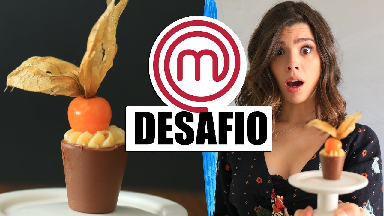 REFIZ A PROVA DO MASTERCHEF DOCE COM FRUTA EXÓTICA TPM POR JU FERRAZ