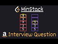 LeetCode 155 - Min Stack (JavaScript)