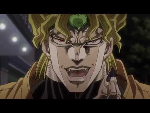 ZAWARUDO! Sett é uma referência (e dublado) pelo seyuu de Dio (JoJo)