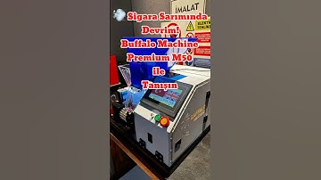 🇺🇸Electric Cigarette Rolling Machine – Buffalo M50 in Action! 🔥
