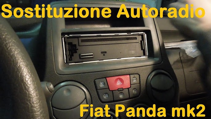 Panda popular, 2013 car radio removal. 