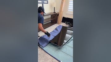 HOW TO Safely Pack a TV 📺 #howto #howtopack #tv  #packing #packingtips