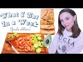 WHAT I EAT IN A WEEK // *finals week* as a busy college student