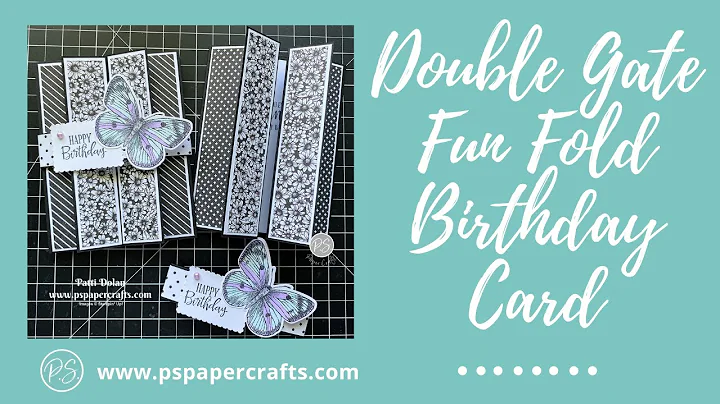 How to make a Double Gate Fold Fun Fold Birthday C...