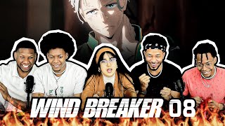 Umemiya Vs. Choji 🔥 | Wind Breaker Ep 08 Reaction
