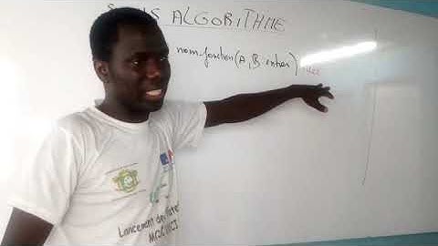 Les fonctions en algorithme à l