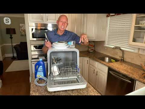 Farberware Professional Countertop Portable Dishwasher on QVC