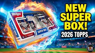 WATCH BEFORE YOU BUY! THE SUPER BOX IS HERE! NEW! 2026 TOPPS SERIES 2 BASEBALL!