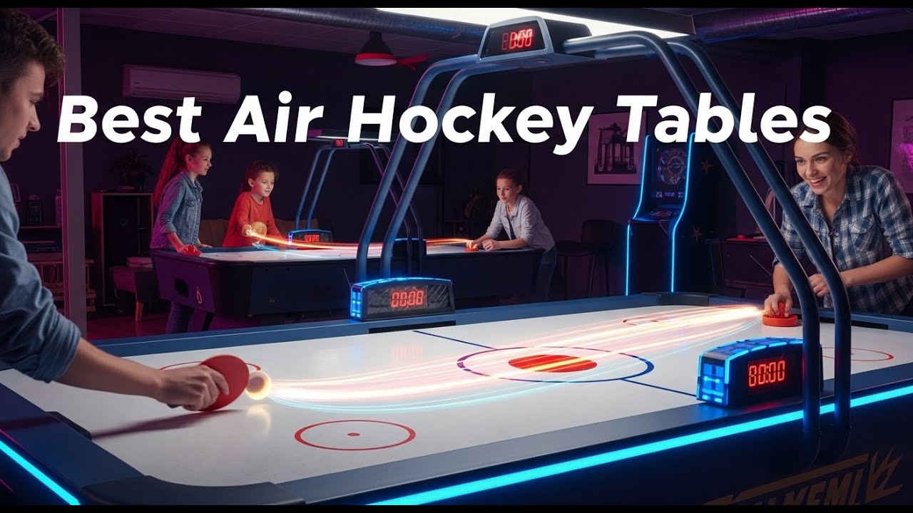 TOP 5 Best Air Hockey Tables 2026 | Game-Changing Designs You Need To See!