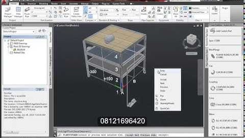 Adding Pipe and Support using AutoCAD Plant 3D