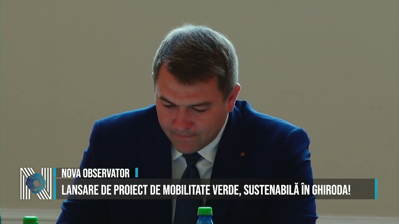 Lansare de proiect de mobilitate verde, sustenabilă în Ghiroda!