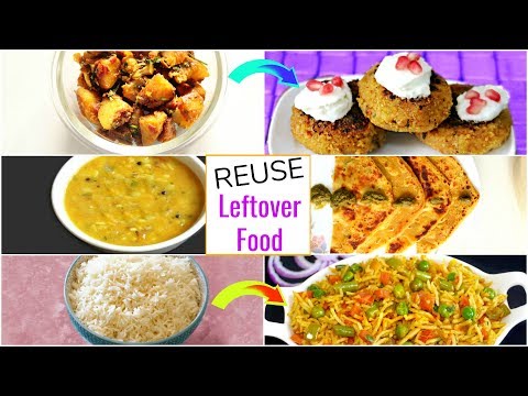 बासी बचे खाने को REUSE कैसे करें? - Left Over Food Recipes | #CookWithNisha