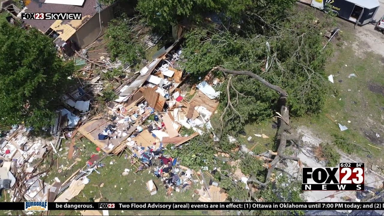 Video: Barnsdall woman looking for pets after tornado destroys home ...