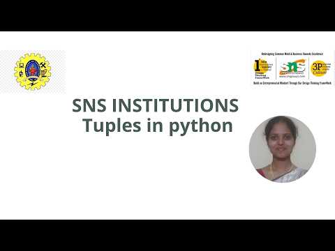 Tuples|Python june 2026| SNSInstitutions